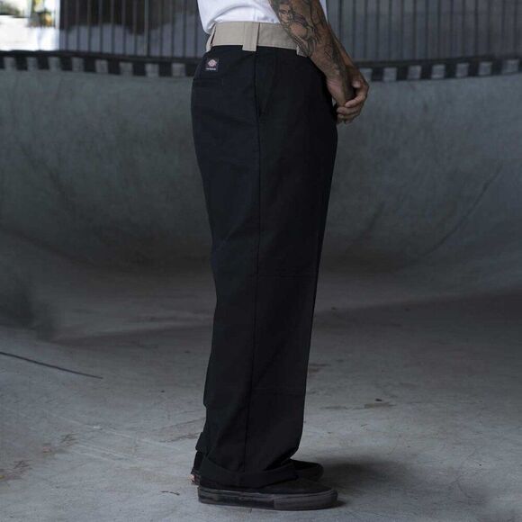 Dickies Skateboarding Ronnie Sandoval Loose Fit Double Knee Pants Black Sand NWT - Picture 5 of 10